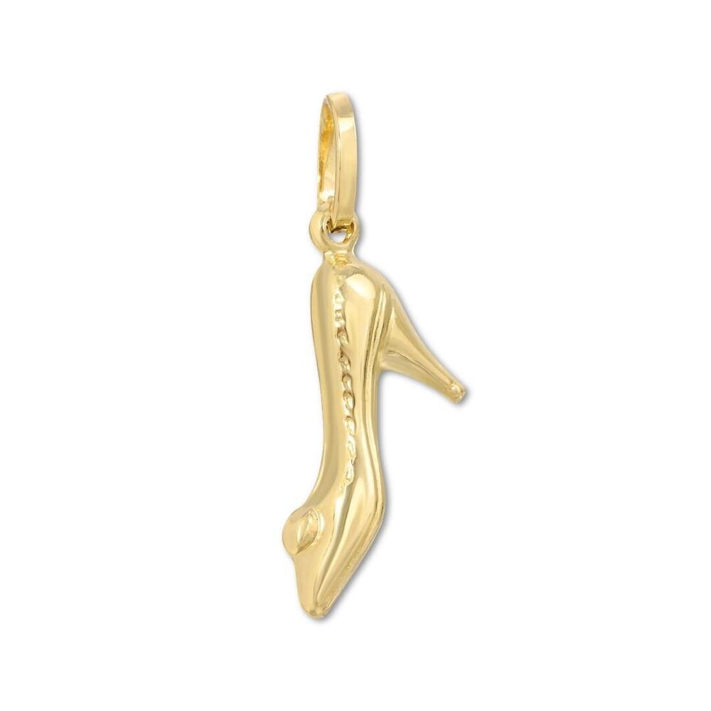 14K Gold High Heel Shoe Pendant | Chic Fashion Charm By Tehrani Jewelry